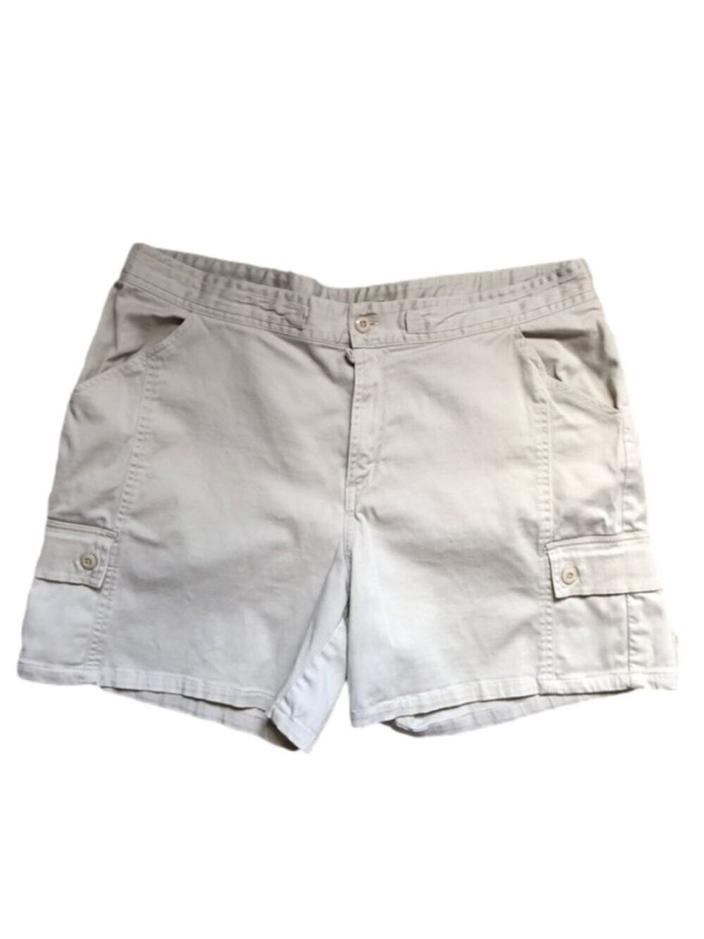 Vintage Pulp Tan Khaki Chino Hip Pocket Shorts Size XL